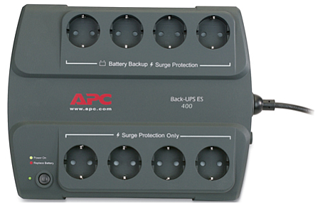 APC Power-Saving Back-UPS ES 8 Outlet 400VA 230V Schuko